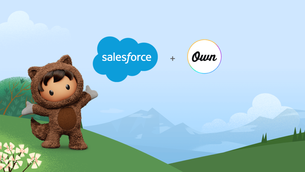 Salesforce signs agreement to acquire Own