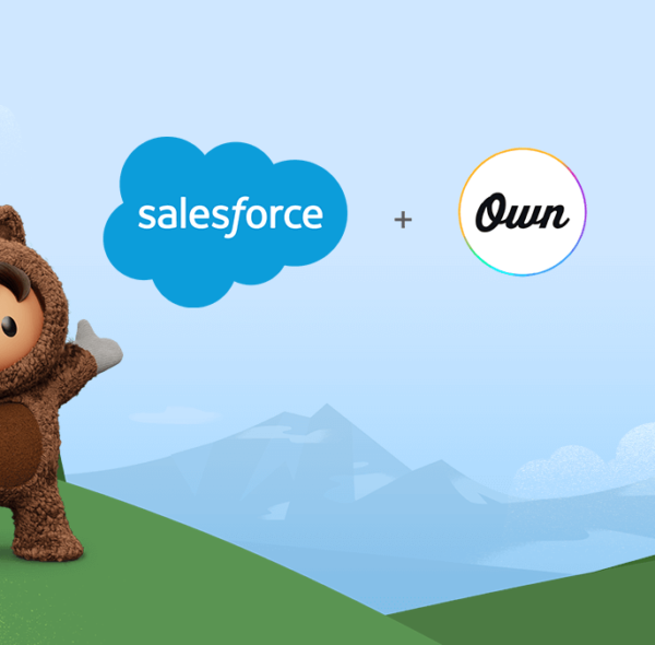 Salesforce signs agreement to acquire Own