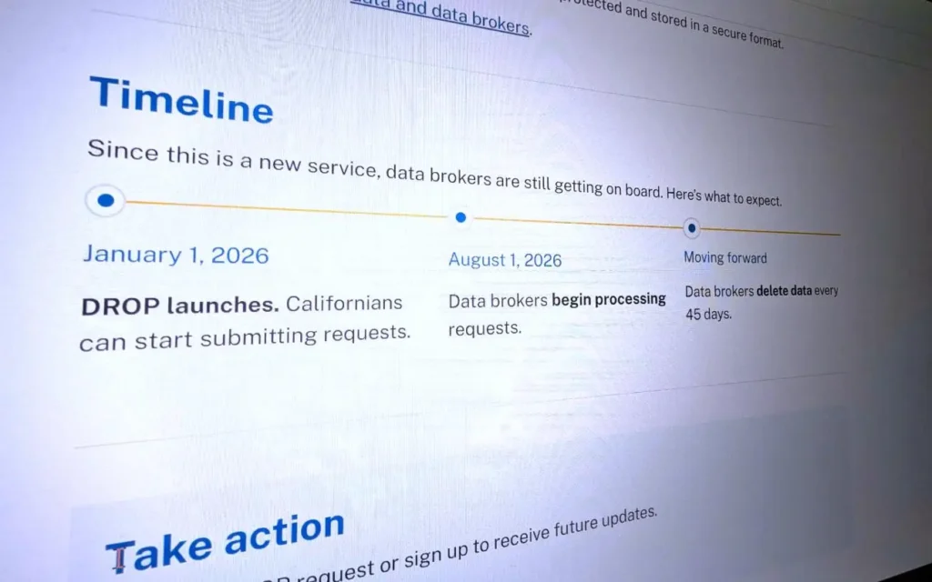 Californians begin using ‘DROP’ tool, asking data brokers to delete their personal data